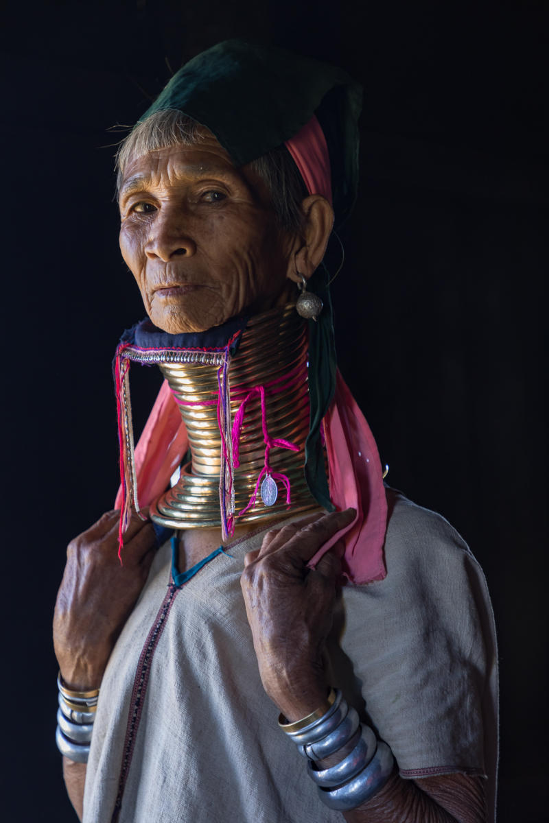 Maria, Ban San village, Padaung/Kayen tribe