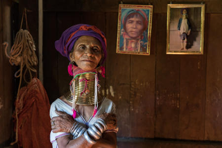 Pi Nan Hworikoku, Haworika Ku village, Kayen tribe