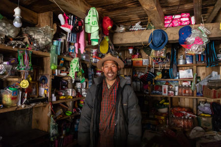 Storekeeper, Laya Village