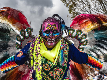 Pasto parade dancer