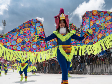 Pasto parade dancer